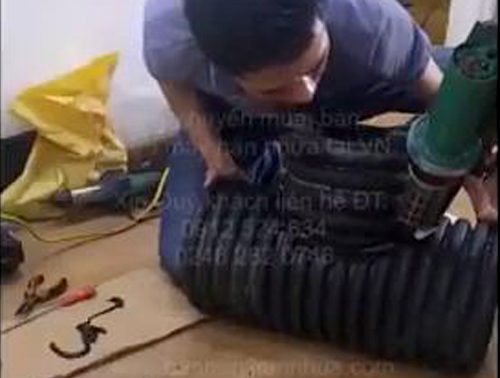 Máy hàn đùn LST 600B thi công hàn ống nhựa HDPE Máy hàn đùn LST 600B thi công hàn ống nhựa HDPE