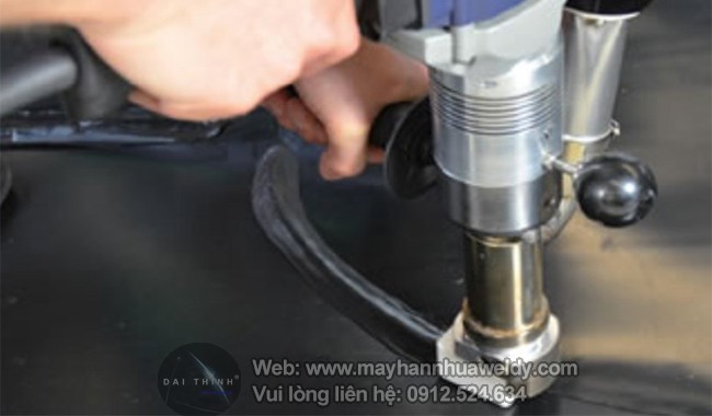 Máy hàn bạt nhựa HDPE - máy hàn đùn Máy hàn bạt nhựa HDPE - máy hàn đùn