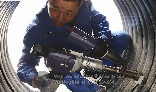 Máy hàn đùn Weldy Booster EX3 hàn ống nhựa HDPE Máy hàn đùn Weldy Booster EX3 hàn ống nhựa HDPE
