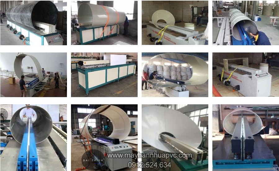 Máy hàn ghép tấm nhựa đối đầu tự động Máy hàn ghép tấm nhựa đối đầu tự động