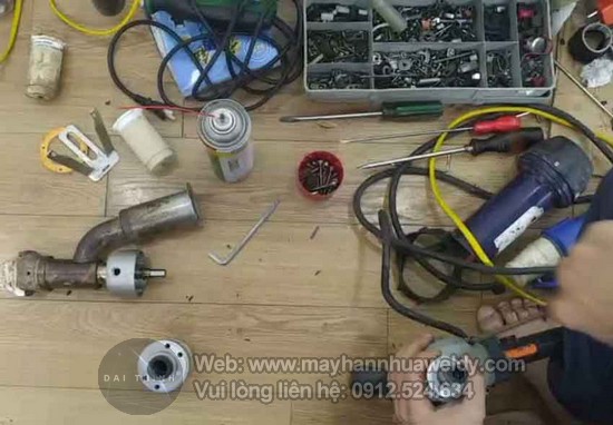 sửa chữa + bảo dưỡng máy hàn đùn Weldy Booster EX2 sửa chữa + bảo dưỡng máy hàn đùn Weldy Booster EX2