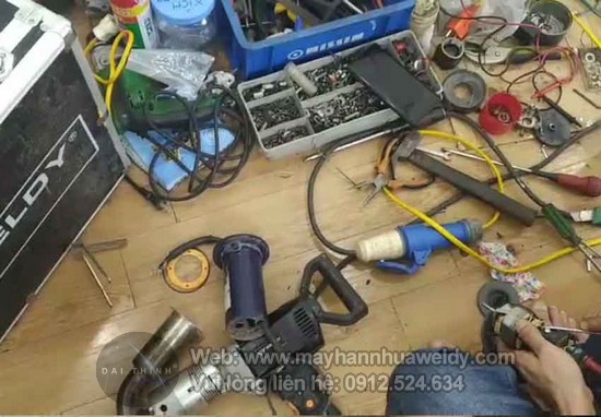 sửa chữa + bảo dưỡng máy hàn đùn Weldy Booster EX2 sửa chữa + bảo dưỡng máy hàn đùn Weldy Booster EX2